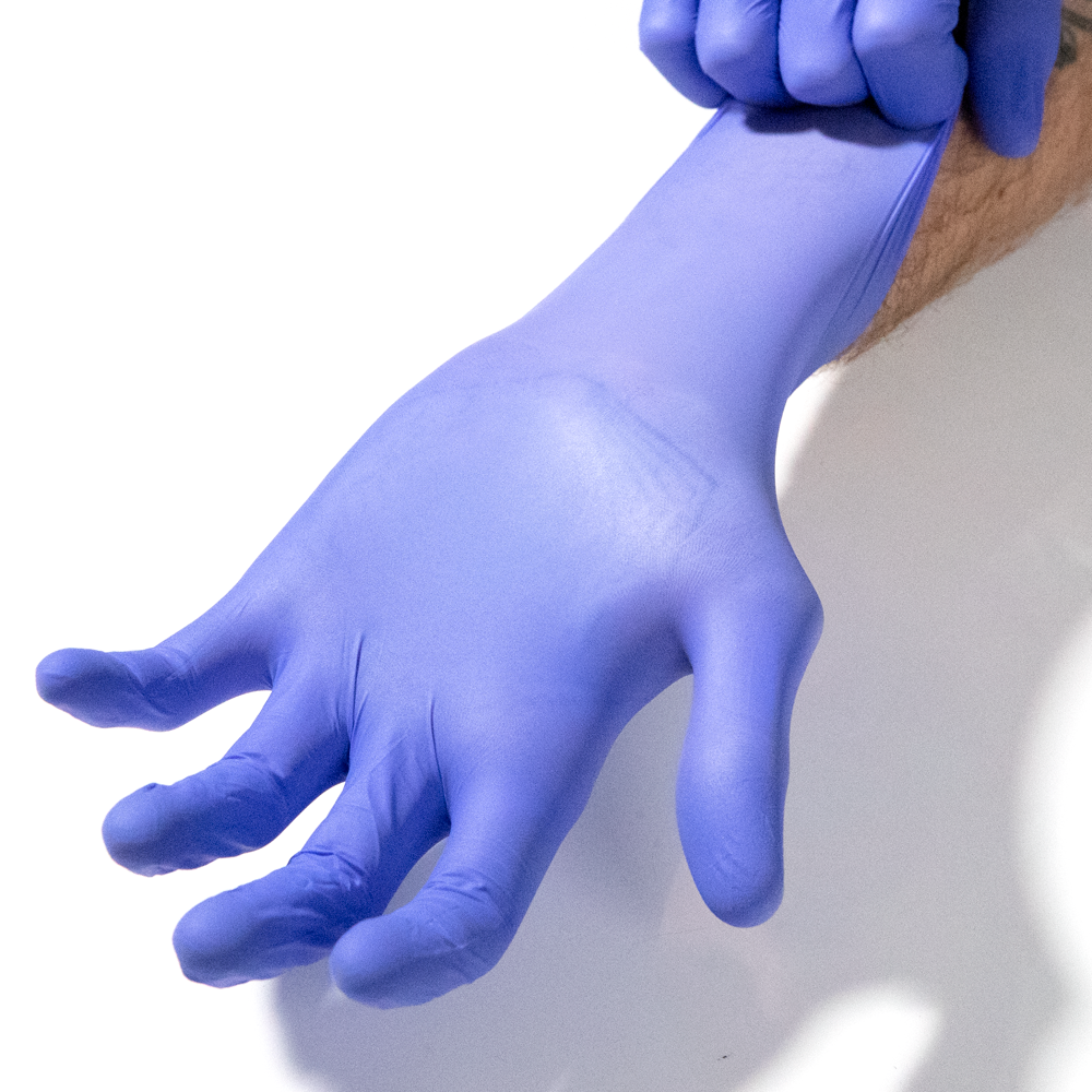 Opus Blue Disposable Nitrile Gloves — Sample Pack