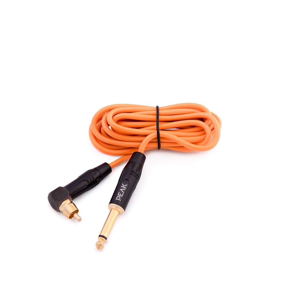 Peak 6' Right Angle RCA Cord — Price Per 1