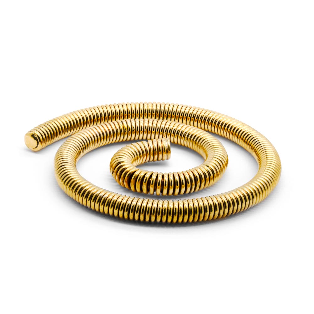 4g Brass Coil Springs Spiral Ear Weights — Price Per 2