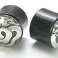 SILVER DRAGON Natural Horn Body Jewelry - Wholesale Plugs - Price Per 1