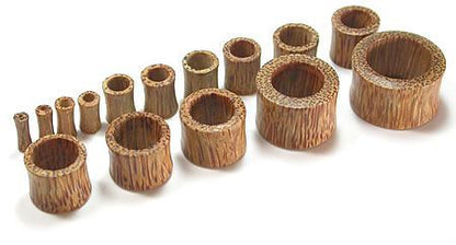 Coconut Wood Earlet — Price Per 1 - Painful Pleasures