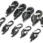 KUKNOS Wholesale Horn Hanger Organic Body Jewelry 12g - 1/2" - Price Per 1