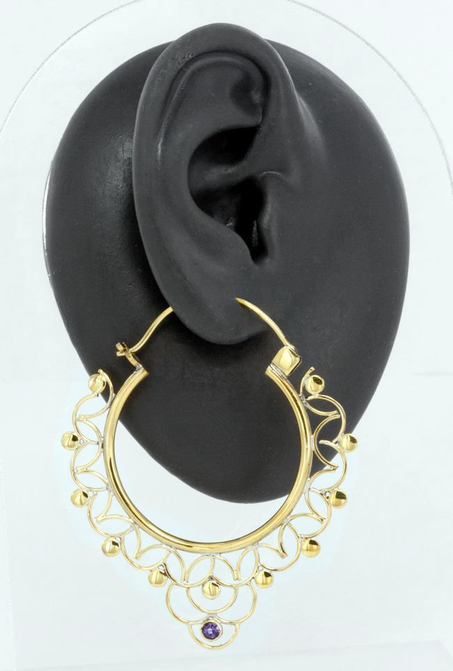 18g Bronze Indonesian Elu Earrings — Price Per 2 (Jewel Closeup)