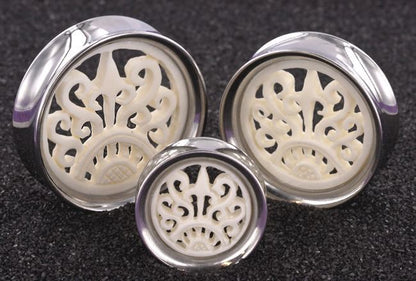 CROWN Bone - SYNTHESIS PLUGS 18mm - 34mm - Price Per 1 - Painful Pleasures