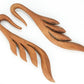 FLOWING BREEZE Saba Wood Hanger Organic Body Jewelry - 3mm-12mm - Price Per 1