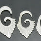 QRS Bone Hanger Organic Body Jewelry - 1.5mm-8mm - Price Per 1