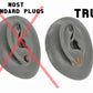 True Flat JackFruit Solid Wood Double Flare Tunnel