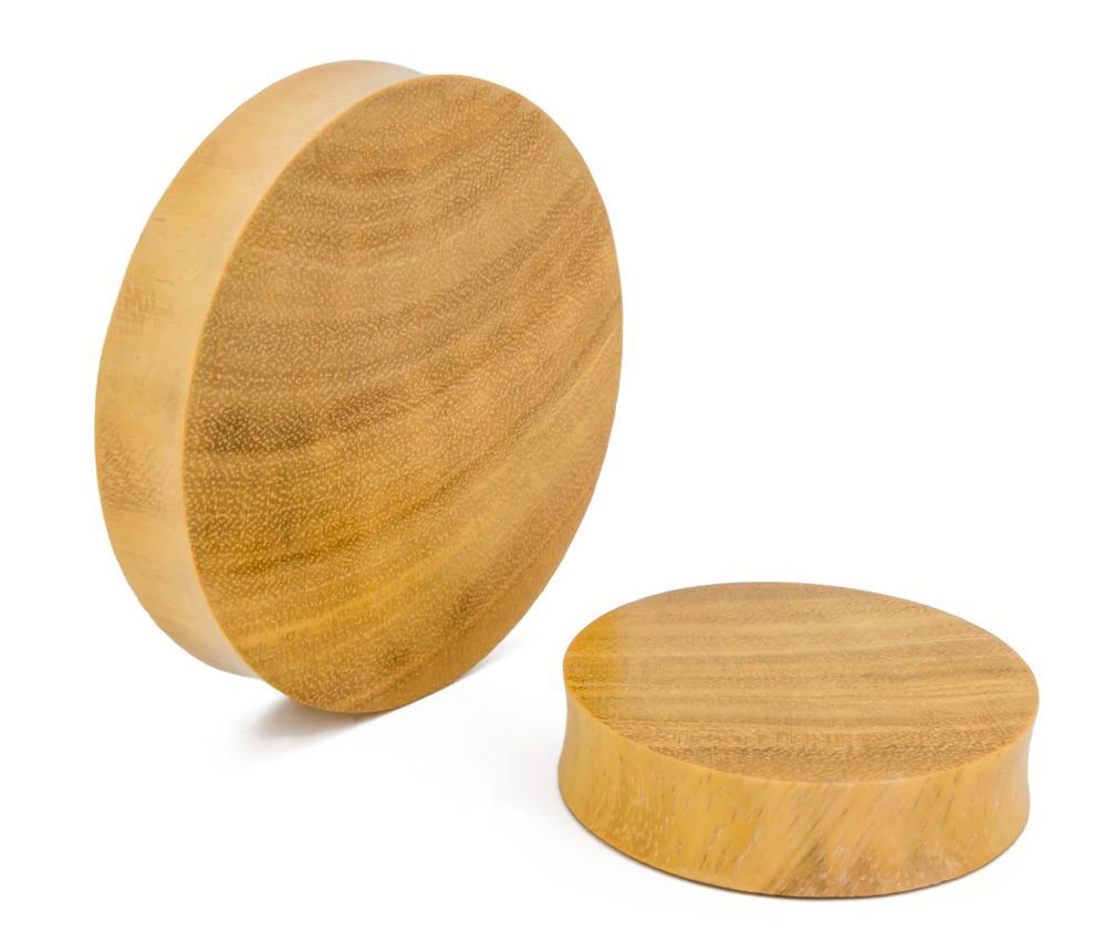 True Flat JackFruit Solid Wood Double Flare Tunnel