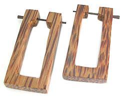 WOOD Cheaters # 120 - Stirrups Natural Body Jewelry - Price Per 2 - Painful Pleasures
