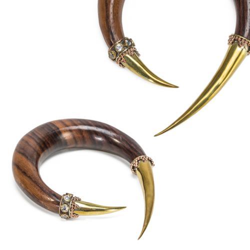 Kitty Claw Sono Wood Hanger - 5mm-12mm – Price Per 1 Detail