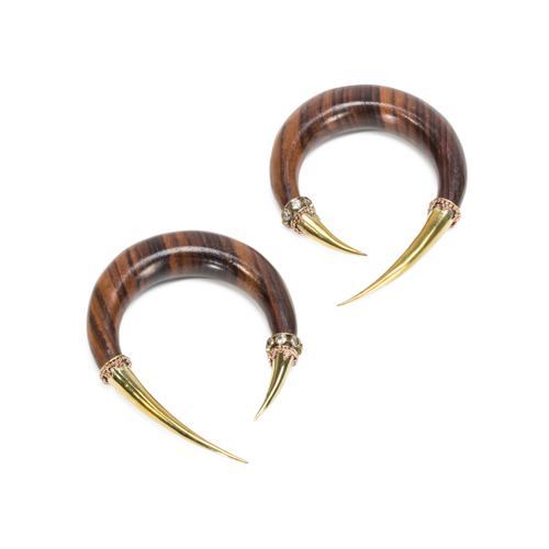 Kitty Claw Sono Wood Hanger - 5mm-12mm – Price Per 1 Pair