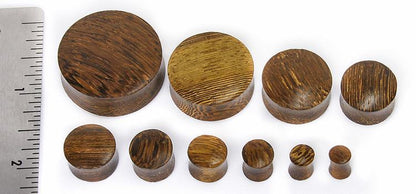 Johar Wood Double Flared Plug — Price Per 1 - Painful Pleasures