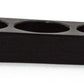 Triple Finger Ring Solid Areng Black Wood