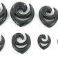 DEKU Shield Kayu Areng/Black Wood Earrings Body Jewelry - Price Per 1