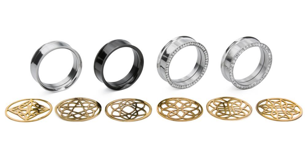 Intan Brass Insert for Plugs – Price Per 1 Intan Brass Insert for Plugs – Price Per 1 All Styles