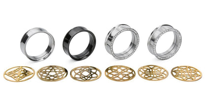 Intan Brass Insert for Plugs – Price Per 1 Intan Brass Insert for Plugs – Price Per 1 All Styles