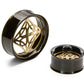Intan Brass Insert with Black PVD Coated Steel Insert-Ability Tunnel - Price Per 1