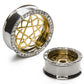 Bambang Brass Insert with Square Stone Insert-Ability Tunnel - Price Per 1