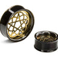 Bambang Brass Insert with Black PVD Coated Steel Insert-Ability Tunnel - Price Per 1