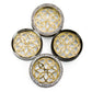 Lestari Brass Insert with Black PVD Coated Steel Insert-Ability Tunnel - Price Per 1 Plug Styles
