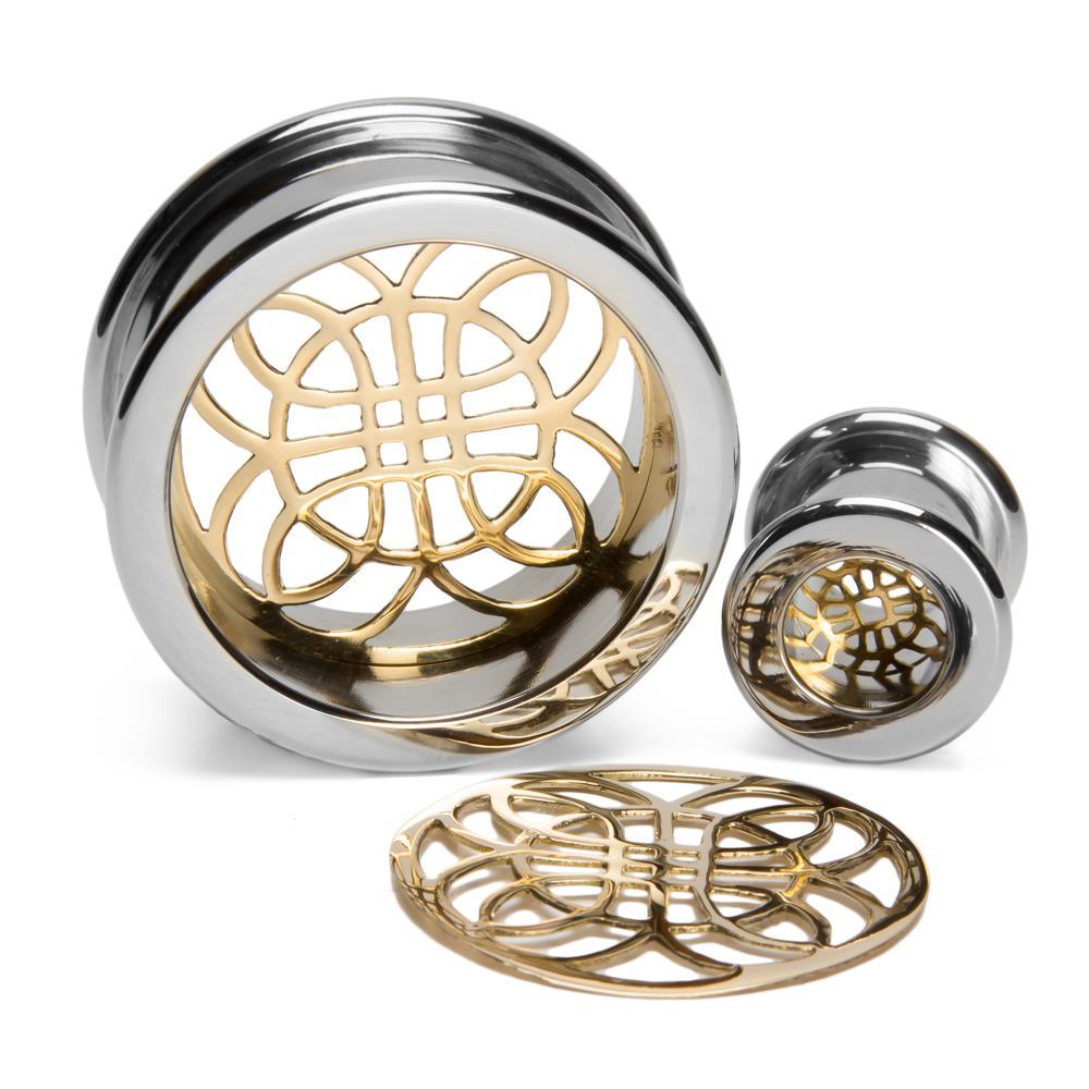 Budi Brass Insert with Stainless Steel Insert-Ability Tunnel - Price Per 1