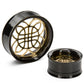 Budi Brass Insert with Black PVD Coated Steel Insert-Ability Tunnel - Price Per 1
