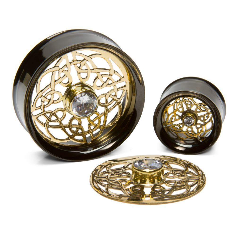 Ratu Brass Insert with Black PVD Coated Steel Insert-Ability Tunnel - Price Per 1