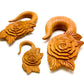 ROSE Saba Wood Hanger - Price Per 2