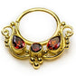 18g Gold Plated Septum or Earring Jewelry