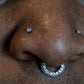 18g Gold Plated Septum or Earring Jewelry