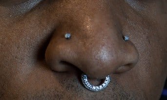 18g Gold Plated Septum or Earring Jewelry