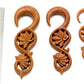 Adaptation Lotus Saba Wood Hanger - Price Per 1
