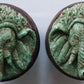 Carved Turquoise GANESHA Organic Jewelry - 14mm - 50mm Price Per 1