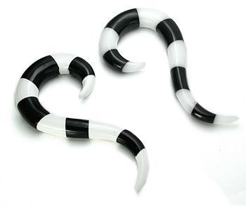 Hypnotica Horn Earrings Body Jewelry - 4mm - 20mm - Price Per 1