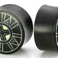 Kayu Areng - Black Wood - Bone Dust Inlay - Ebonne Dust 4-2 Plugs 16mm - 40mm - Price Per 1