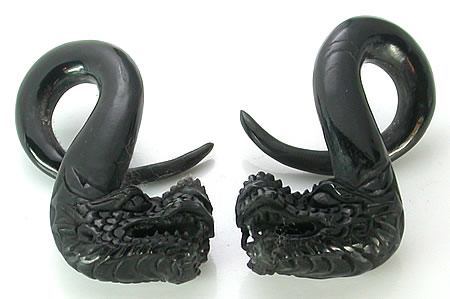 Dragons Head Boot Horn Hangers — Price Per 2