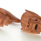 Barong Red Saba Wood Natural Organic Body Jewelry 4mm - 14mm - Price Per 1