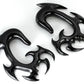 Concentrated Evil Black Horn Spiral Earrings Body Jewelry - Price Per 2