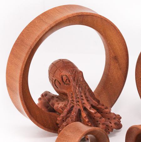 3D OCTOPUS on SABA Wood Tunnel 20mm up to 50mm - Price Per 1