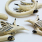 Gannet Diving Bird Organic Crocodile Wood Ear Hangers - 3mm-12mm - Price Per 2