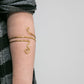 Polished Brass Arm Band