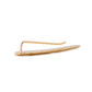 18kt Gold Plated Brass Feather Clip-On Ear Climbers — Single Piece