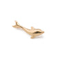 18kt Gold Plated Brass Dolphin Clip-On Ear Climber — Single Piece