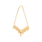 18g Brass Bell-Shaped Earrings with Beaded Ornament