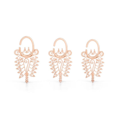 Soul Searcher Rose Gold Plated Ear Hanger