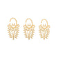 Soul Searcher Yellow Gold Plated Ear Hanger