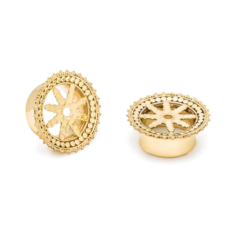 Radial Starshine Yellow Gold Plated Plug