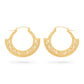 18g Round Filigree Pressed Bead Earrings — Price Per 2 - Painful Pleasures