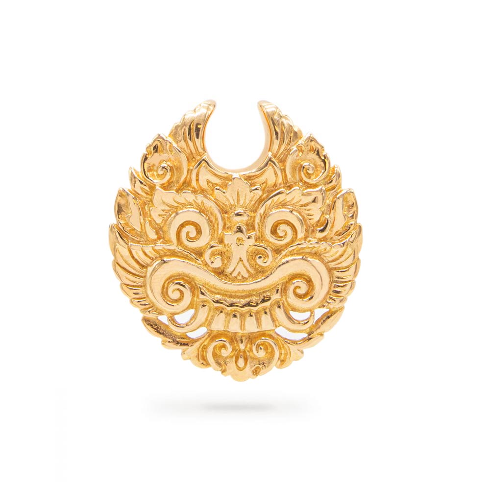 Barong Good Fortune Brass Ear Weight — Price Per 1