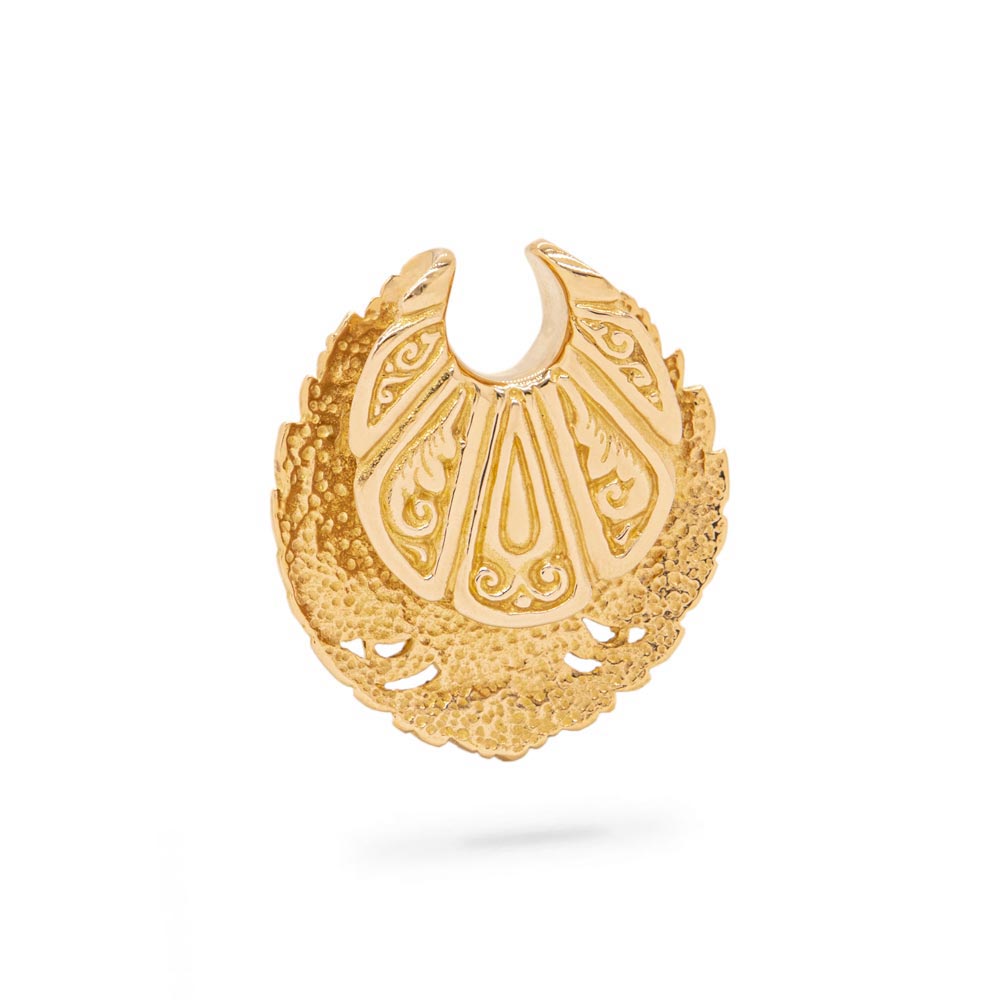 Barong Good Fortune Brass Ear Weight — Price Per 1